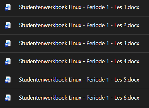 Studentenwerkboekjes